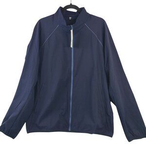 NWT UNIQLO Extra Stretch Active Jacket Navy Lightweight Sz L